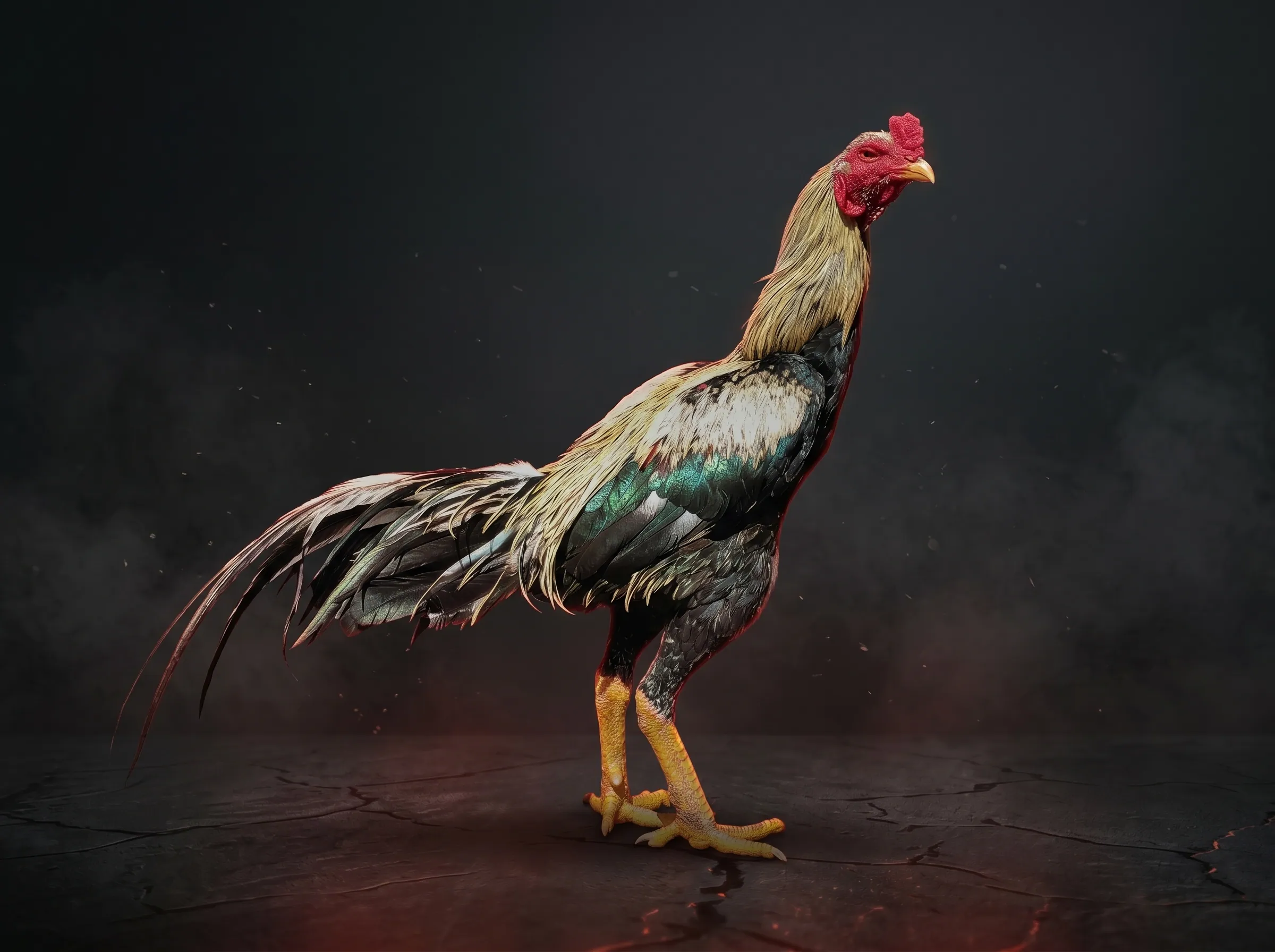 ayam aduan super istimewa bulu jalak barklin